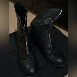 Guidi 310 Front Zip Leather Boot